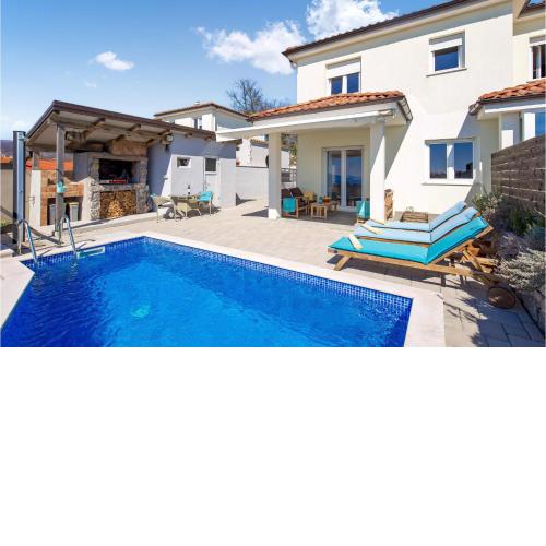 Amazing home in Kastav with 2 Bedrooms, WiFi and Outdoor swimming pool