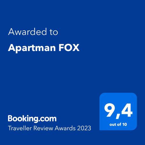 Apartman FOX