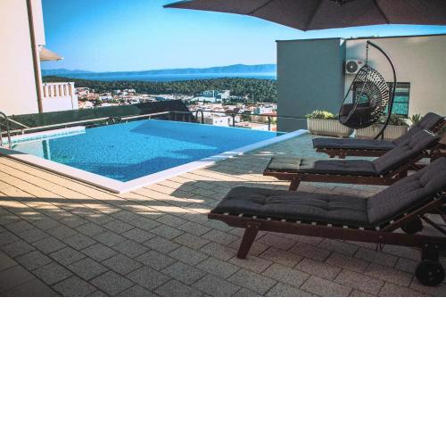 Apartment Bella vista- private pool