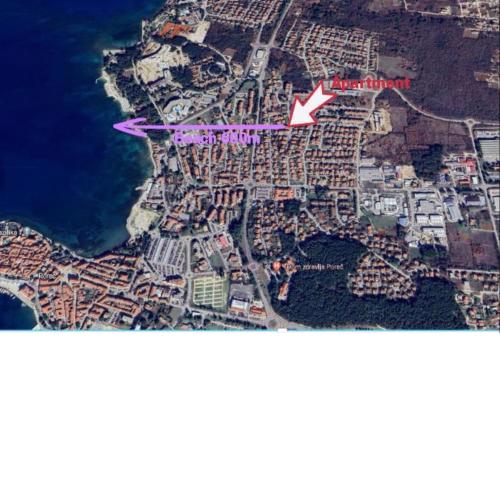 Apartment Hrast for max 5 persons Poreč 600m from the beach