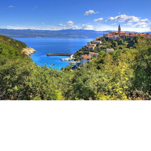 Apartment in Malinska with Seaview, Balcony, Air condition, WIFI (4689-4)