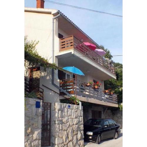 Apartment in Pisak with sea view, balcony, air conditioning, WiFi 5135-2