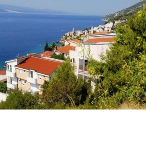 Apartment in Pisak with sea view, terrace, air conditioning, Wi-Fi (4871-1)