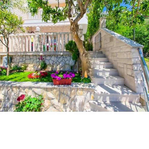 Apartment in Pisak with sea view, terrace, air conditioning, Wi-Fi (4871-3)