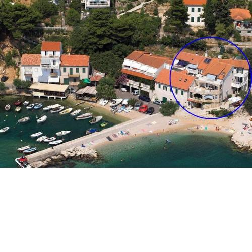 Apartment in Pisak with sea view, terrace, air conditioning, WiFi 153-32