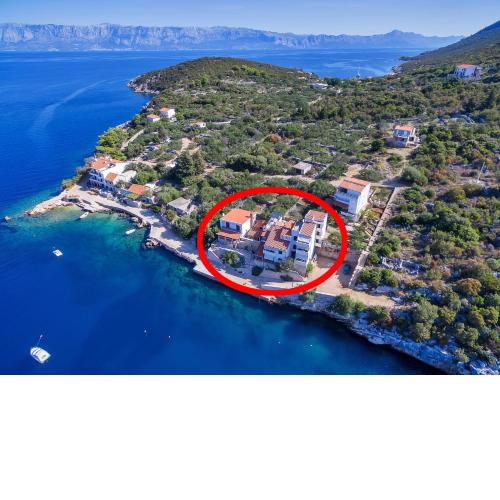 Apartments by the sea Cove Pokrivenik, Hvar - 5231