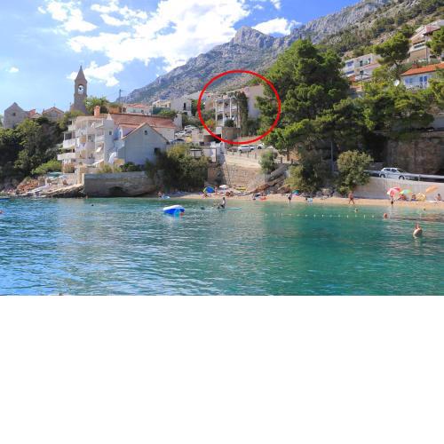 Apartments by the sea Pisak, Omis - 1067