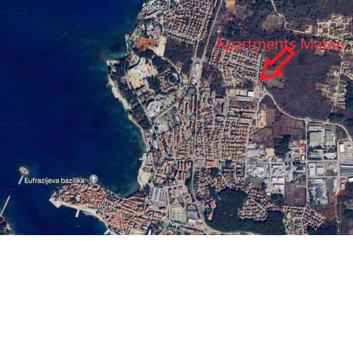 Apartments Matea in Finida Poreč 1km from the beach