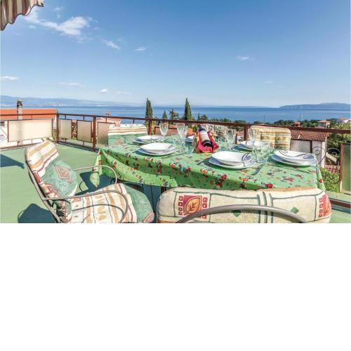 Awesome apartment in Lovran with 2 Bedrooms and WiFi