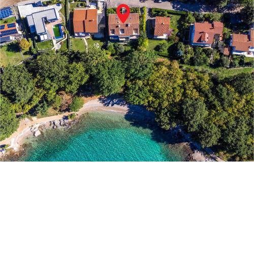 Awesome apartment in Njivice with 2 Bedrooms and WiFi