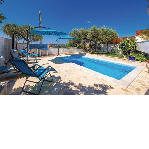 Awesome home in Barbat with 3 Bedrooms, WiFi and Outdoor swimming pool