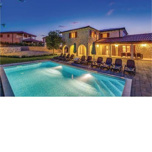 Awesome home in Turcic with 4 Bedrooms, WiFi and Outdoor swimming pool