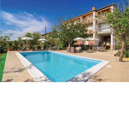 Beautiful apartment in Barbat with 2 Bedrooms, WiFi and Outdoor swimming pool