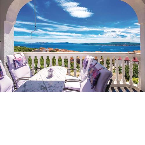 Beautiful Apartment In Crikvenica With 1 Bedrooms, Outdoor Swimming Pool And Heated Swimming Pool