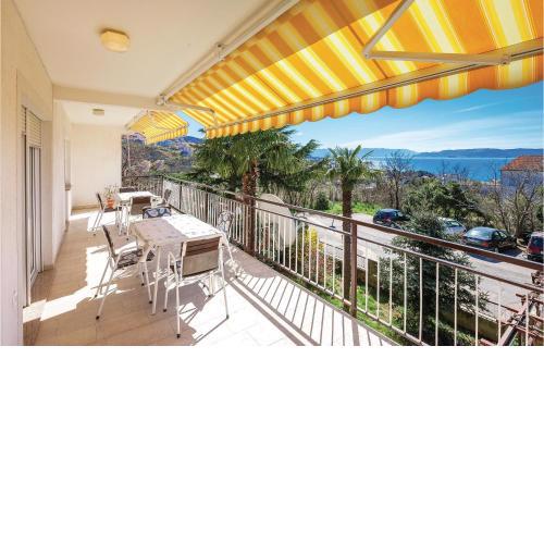 Beautiful apartment in Crikvenica with 2 Bedrooms and WiFi