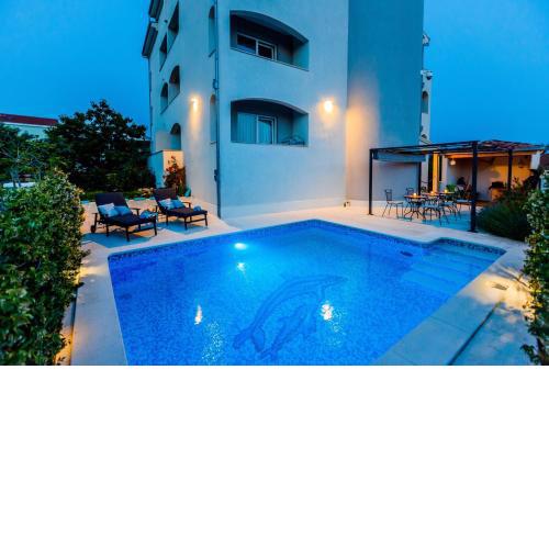 Family friendly apartments with a swimming pool Businci, Ciovo - 17737