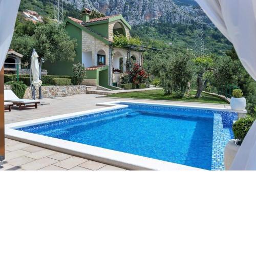 Ferienhaus mit Privatpool für 4 Personen 1 Kind ca 90 m in Makarska, Dalmatien Mitteldalmatien