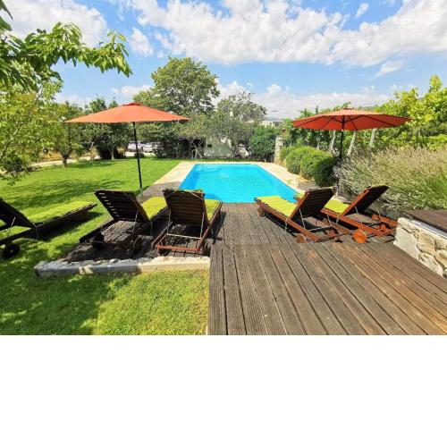 Ferienhaus mit Privatpool für 7 Personen 1 Kind ca 85 m in Kaštel Lukšić, Dalmatien Kaštela und Umgebung