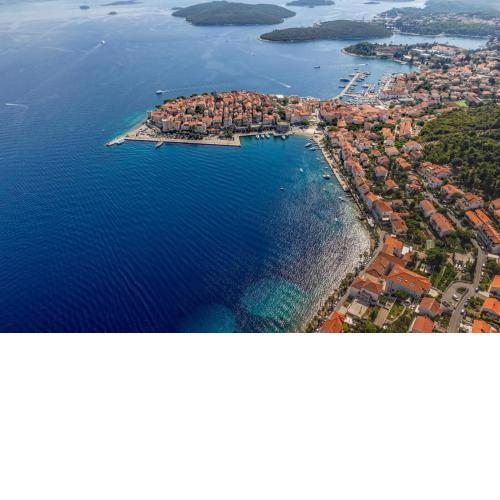 Holiday home in Karbuni with sea view, balcony, air conditioning, WiFi 5095-2