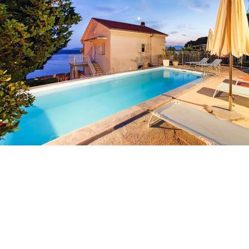 Holiday Home Marija with Pool & Garden & Amazing Sea View