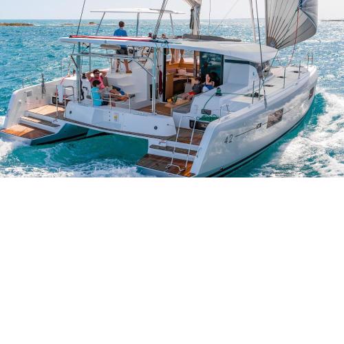 Luxury Catamaran Lagoon 42, AC & GN