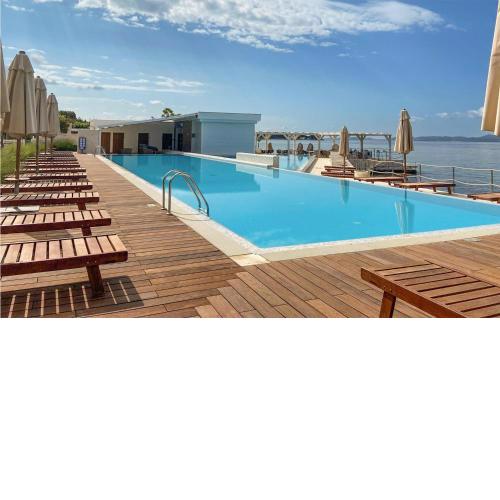 Nice apartment in Petrcane with Outdoor swimming pool, Sauna and WiFi