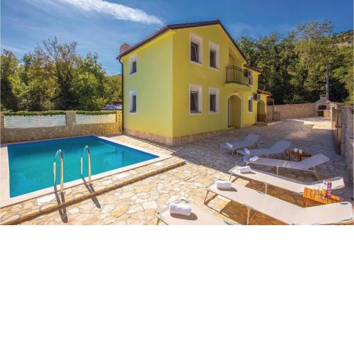 Nice home in Bribir with 3 Bedrooms, WiFi and Outdoor swimming pool