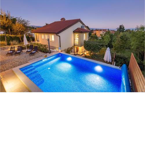 Nice home in Matulji with 4 Bedrooms, WiFi and Outdoor swimming pool