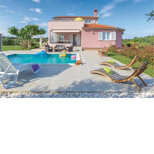 Nice Home In Pula With 3 Bedrooms, Wifi And Outdoor Swimming Pool
