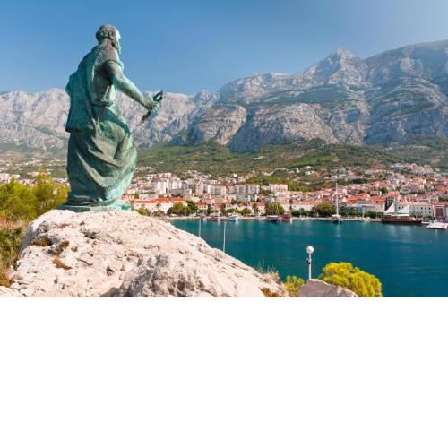 Studio apartment in Brist with Seaview, Balcony, Air condition, WIFI (4333-2)