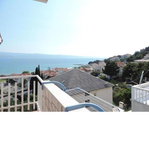 Studio apartment in Duce with sea view, balcony, air conditioning, WiFi 5067-6