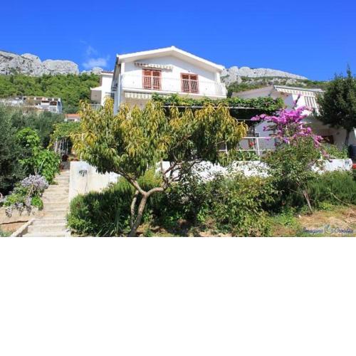 Studio Apartment in Pisak with Sea View, Balcony, Air Conditioning, Wi-Fi (4722-3)