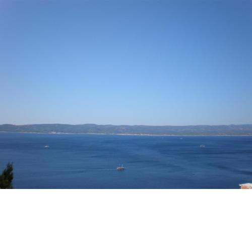 Studio apartment in Pisak with sea view, balcony, air conditioning, WiFi 90-5