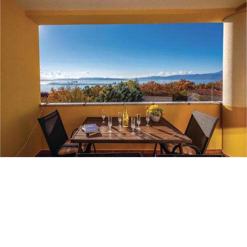 Stunning apartment in Kostrena with 4 Bedrooms and WiFi