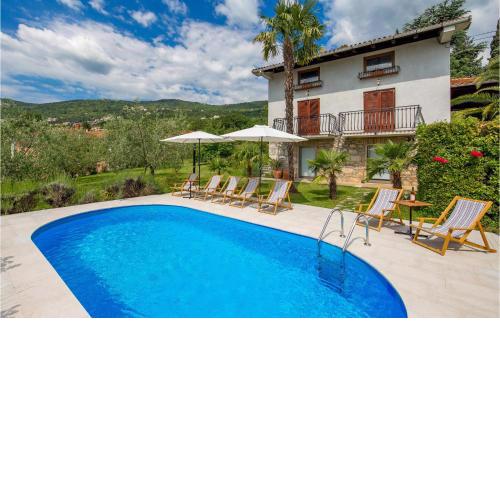 Stunning apartment in Lovran with 2 Bedrooms, WiFi and Outdoor swimming pool