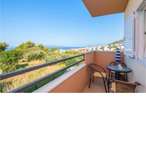 Stunning apartment in Makarska with 1 Bedrooms