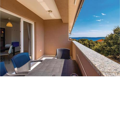 Stunning apartment in Mandre with 1 Bedrooms and WiFi