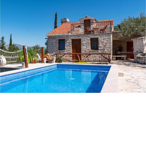 Stunning home in Koricenica with 1 Bedrooms, Outdoor swimming pool and WiFi