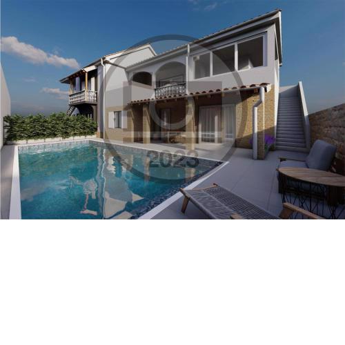 Stunning Home In Posedarje With Jacuzzi, 5 Bedrooms And Wifi