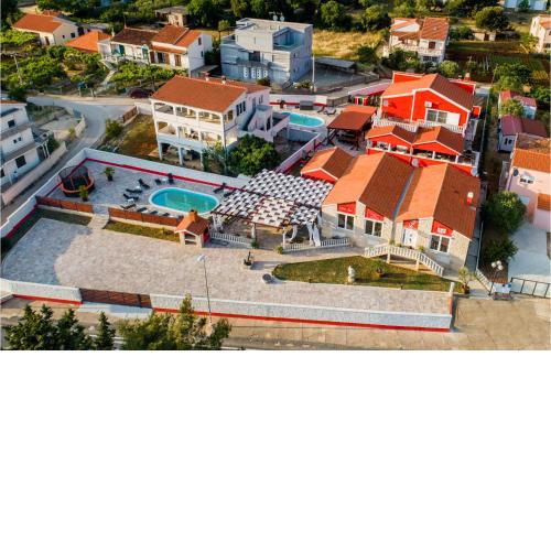 Stunning home in Turanj with 8 Bedrooms, Sauna and Heated swimming pool