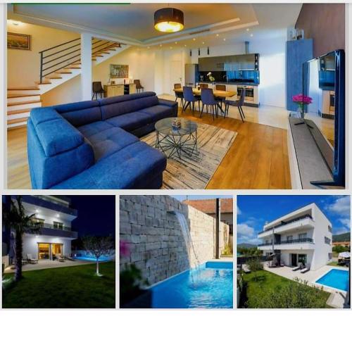 Vila Tijana private heated pool, 5 private parking places, close to beach