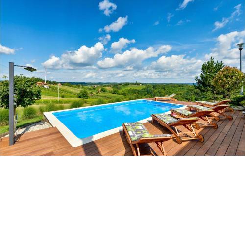 Awesome Home In Bedenica With Sauna, Wifi And Outdoor Swimming Pool
