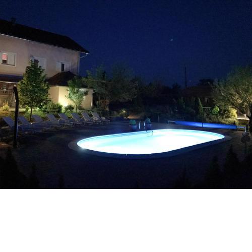 One bedroom appartement with shared pool enclosed garden and wifi at Rakovica