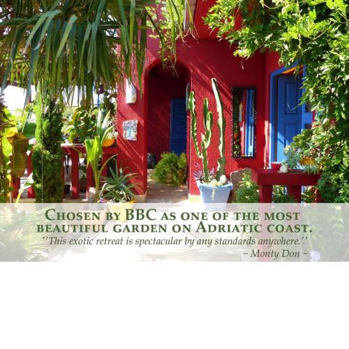 Villa Tropica - selected by BBC & Monty Don as the most beautiful garden in Croatia